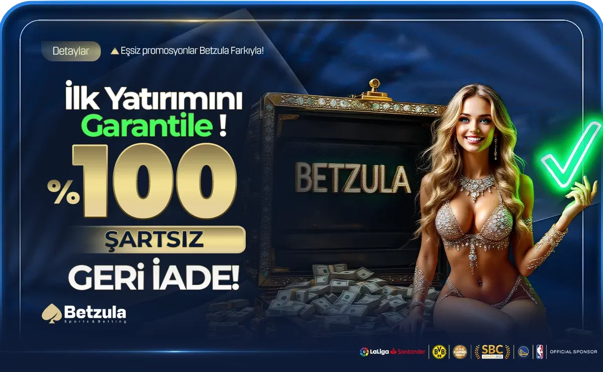 %100 Şartsız Geri İade Bonusu