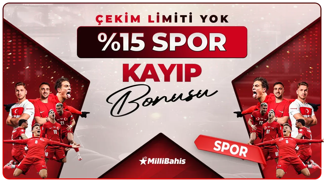 %15 Spor Kayıp Bonusu