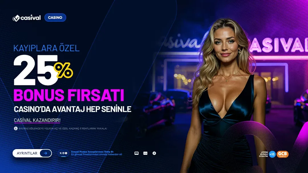 %25 Casino Anlık Kayıp Bonusu