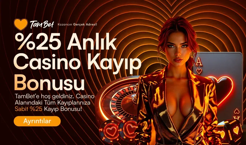 %25 Casino Kayıp Bonusu